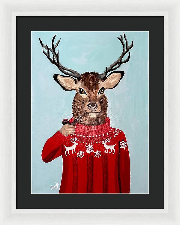 Danny Deer - Framed Print