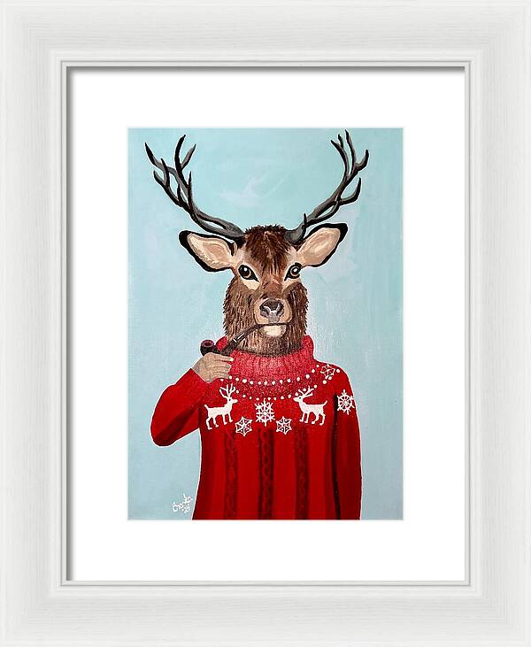 Danny Deer - Framed Print