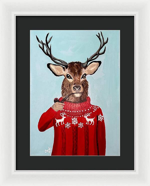 Danny Deer - Framed Print