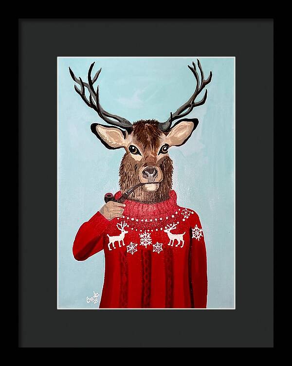 Danny Deer - Framed Print