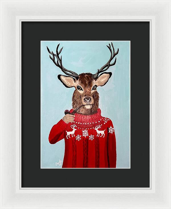 Danny Deer - Framed Print