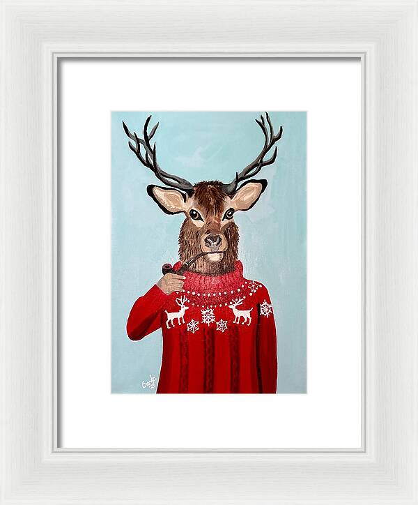 Danny Deer - Framed Print