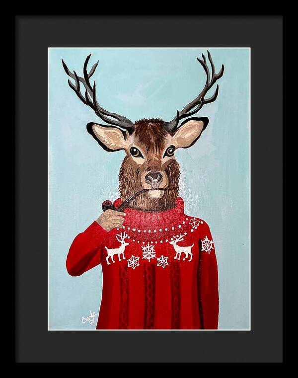 Danny Deer - Framed Print
