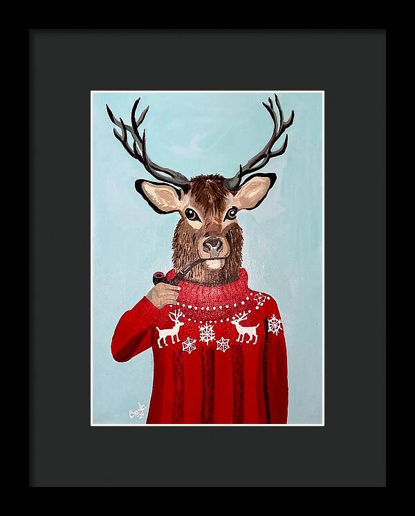 Danny Deer - Framed Print