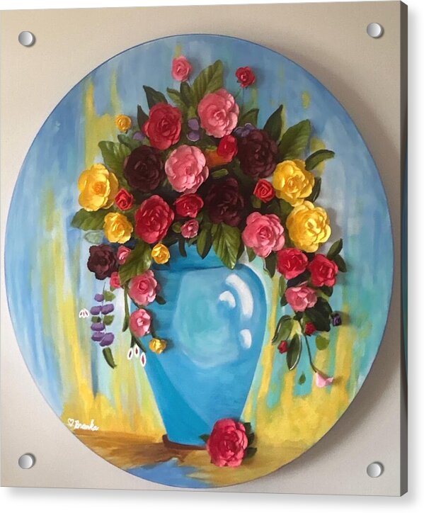 Dimensional Flowers - Acrylic Print