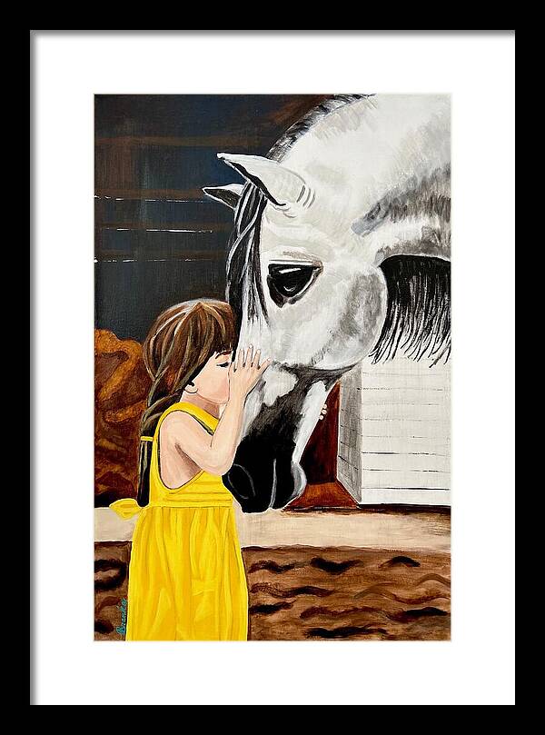 Gallo and Macie - Framed Print