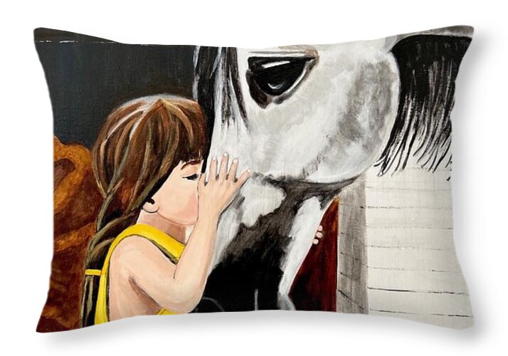 Gallo and Macie - Throw Pillow