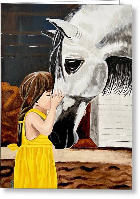 Gallo and Macie - Greeting Card