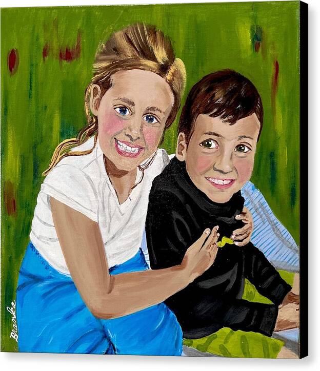 Rosie and Caleb - Canvas Print