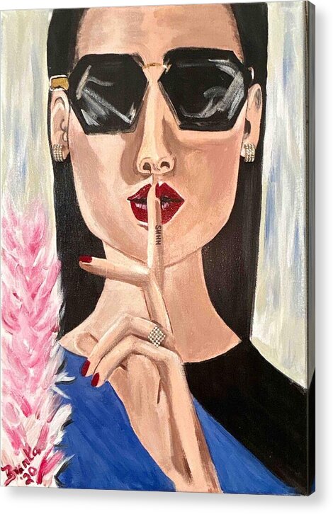 Shhh - Acrylic Print