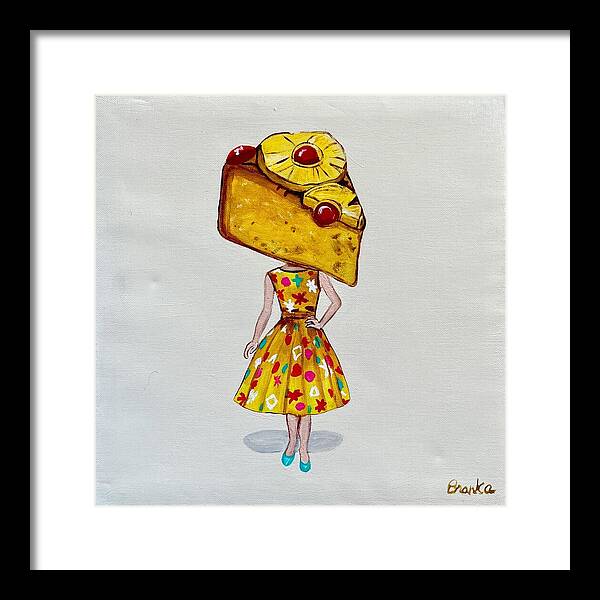Sweetcakes Pineapple Upside Down - Framed Print