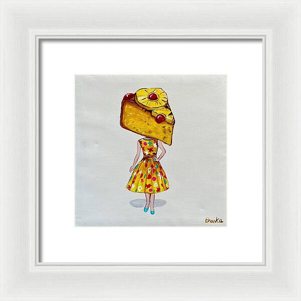 Sweetcakes Pineapple Upside Down - Framed Print