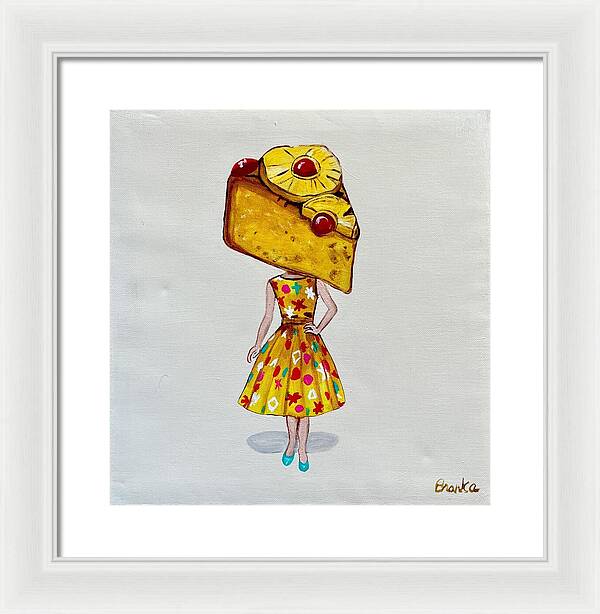 Sweetcakes Pineapple Upside Down - Framed Print