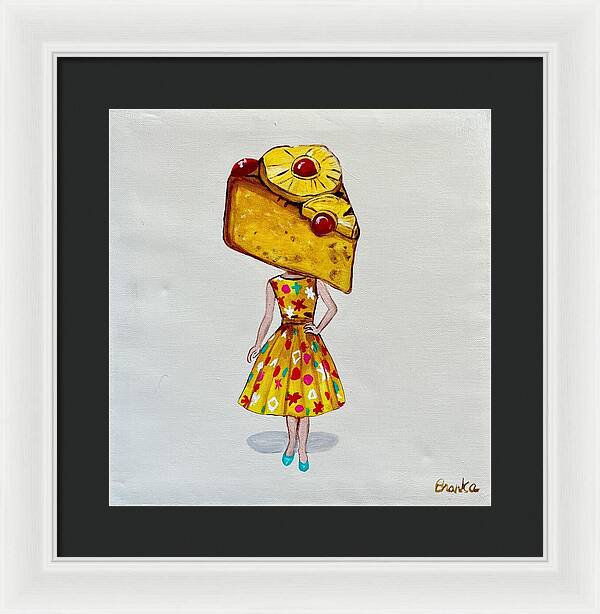 Sweetcakes Pineapple Upside Down - Framed Print
