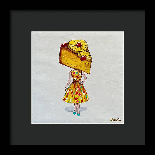 Sweetcakes Pineapple Upside Down - Framed Print