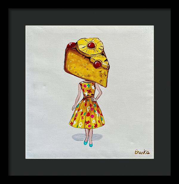 Sweetcakes Pineapple Upside Down - Framed Print
