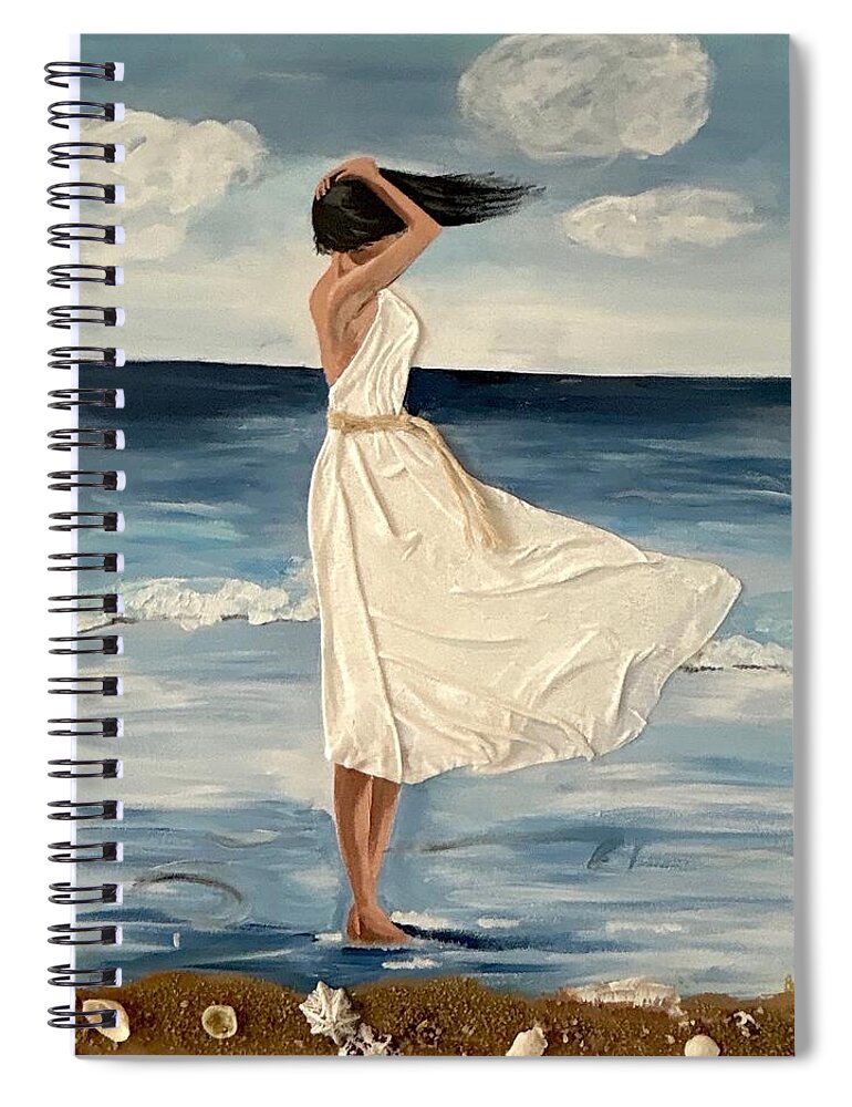 Wind Blown - Spiral Notebook