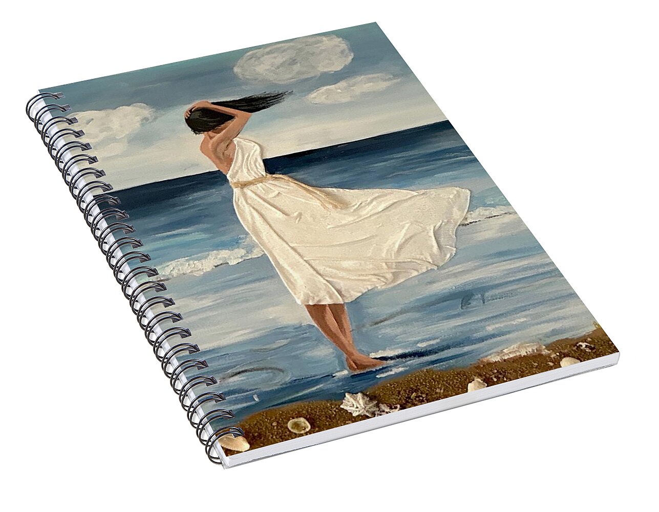 Wind Blown - Spiral Notebook