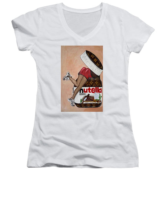 Nutella Nut - Women's V-Neck