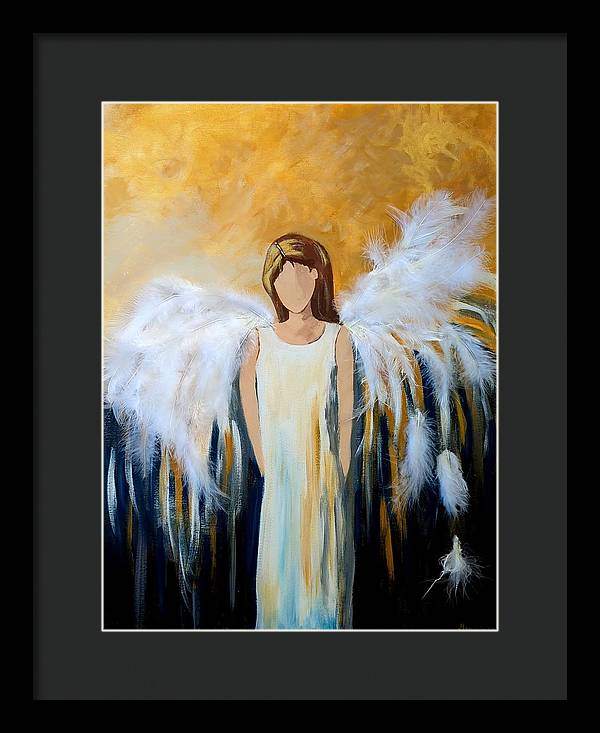 Angel Among Us - Framed Print