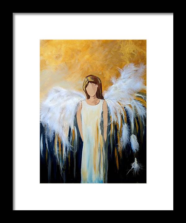 Angel Among Us - Framed Print
