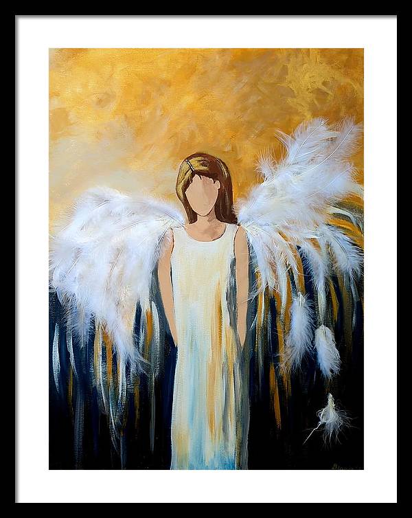 Angel Among Us - Framed Print