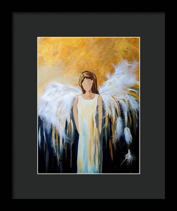 Angel Among Us - Framed Print