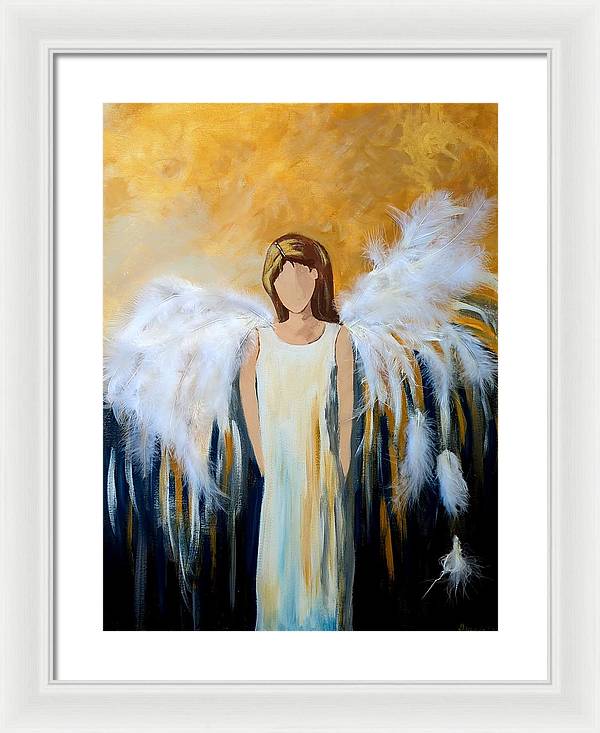 Angel Among Us - Framed Print