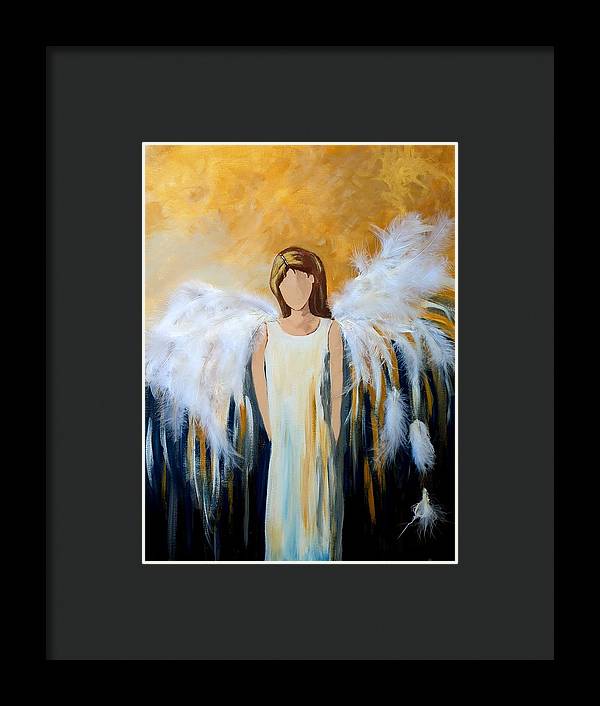 Angel Among Us - Framed Print