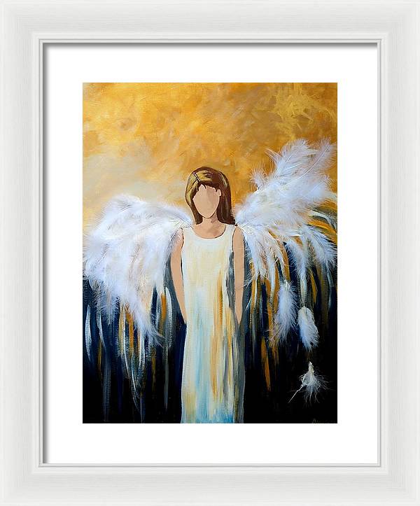 Angel Among Us - Framed Print