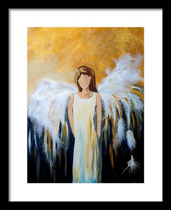 Angel Among Us - Framed Print