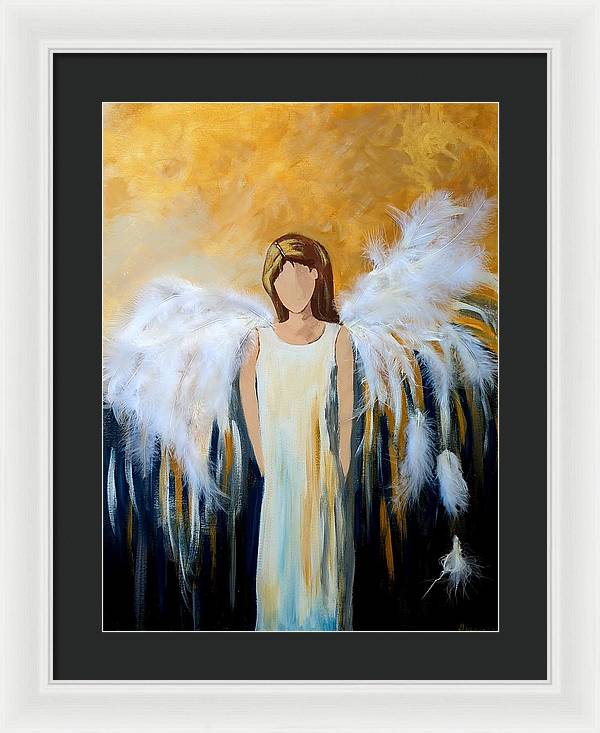Angel Among Us - Framed Print