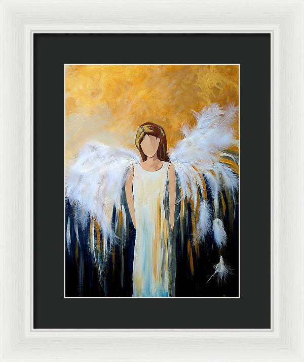 Angel Among Us - Framed Print