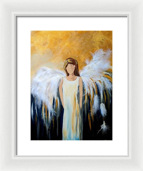 Angel Among Us - Framed Print