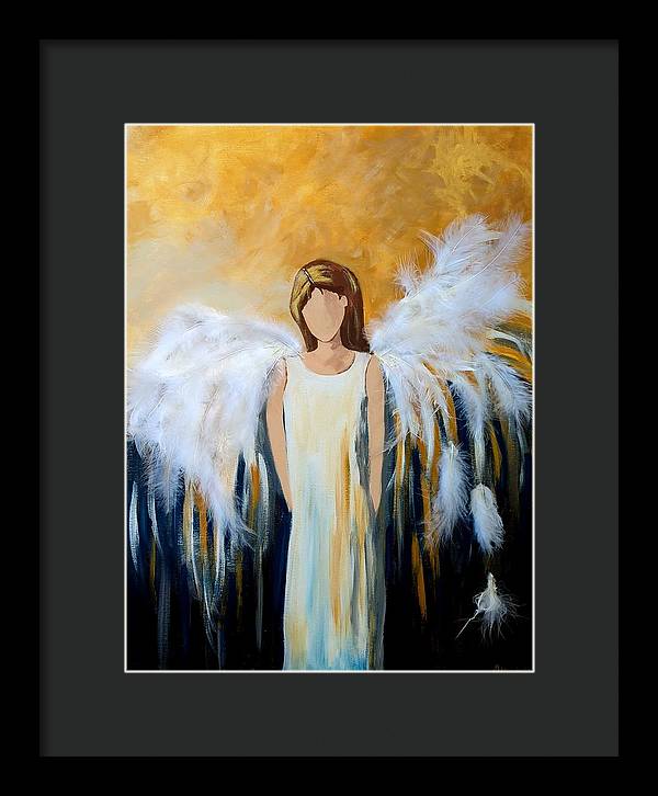 Angel Among Us - Framed Print