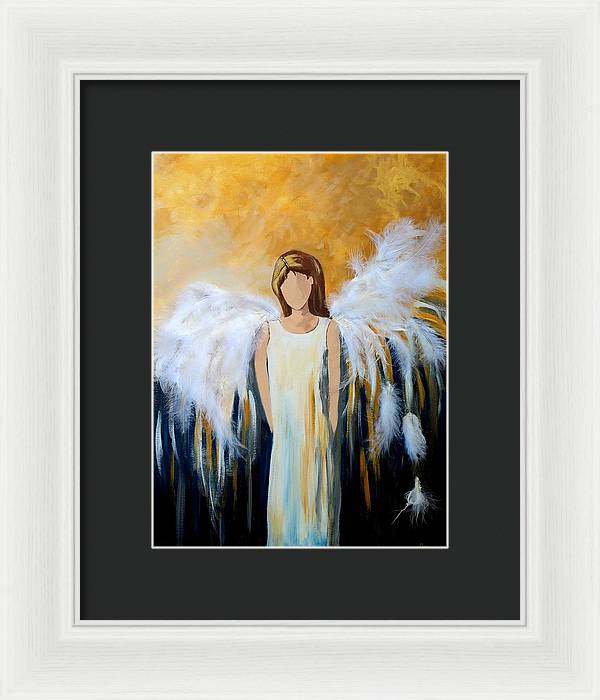 Angel Among Us - Framed Print