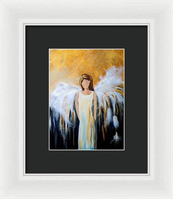 Angel Among Us - Framed Print