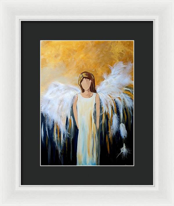 Angel Among Us - Framed Print