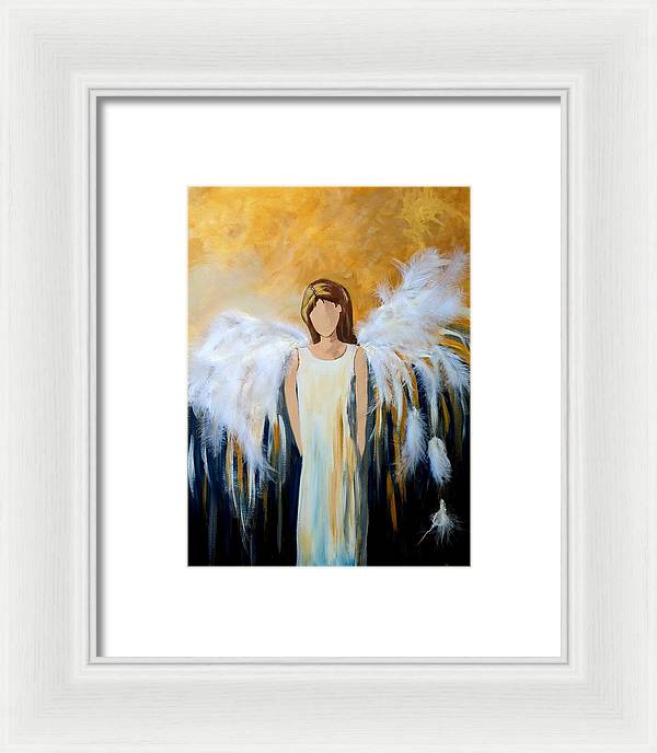 Angel Among Us - Framed Print