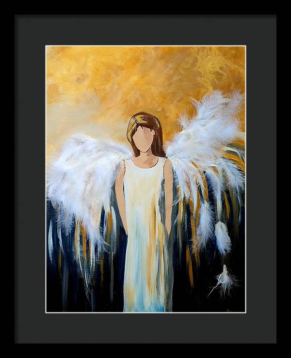 Angel Among Us - Framed Print