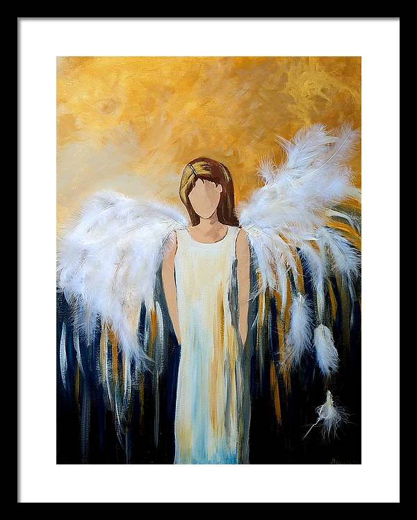 Angel Among Us - Framed Print