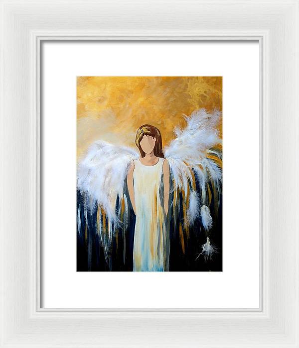 Angel Among Us - Framed Print
