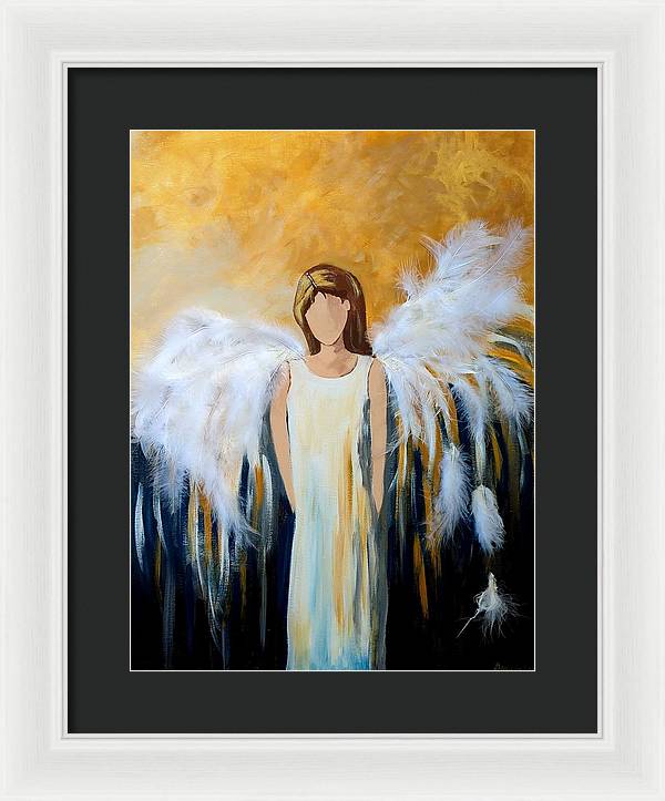 Angel Among Us - Framed Print