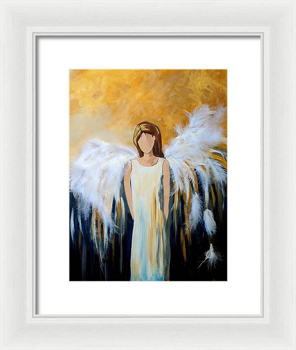 Angel Among Us - Framed Print