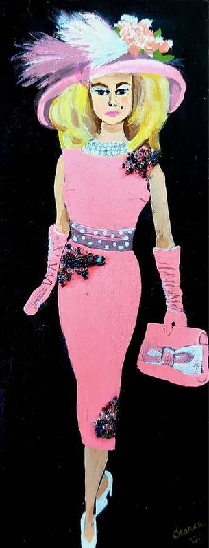 Barbie in Pink - Art Print