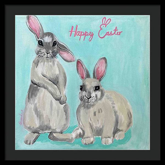 Ben Bixie Bunnies - Framed Print