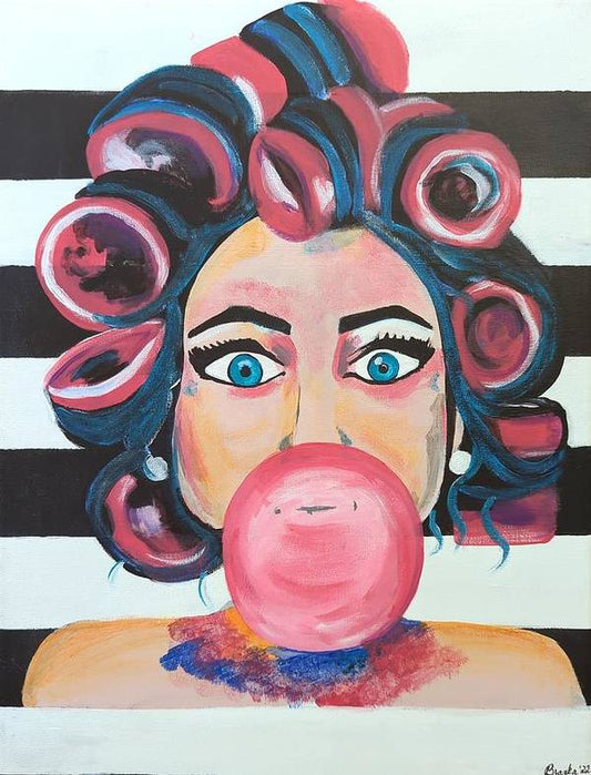 Bubblegum Barb - Art Print
