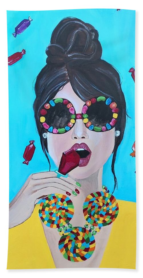 Candy Girl - Beach Towel