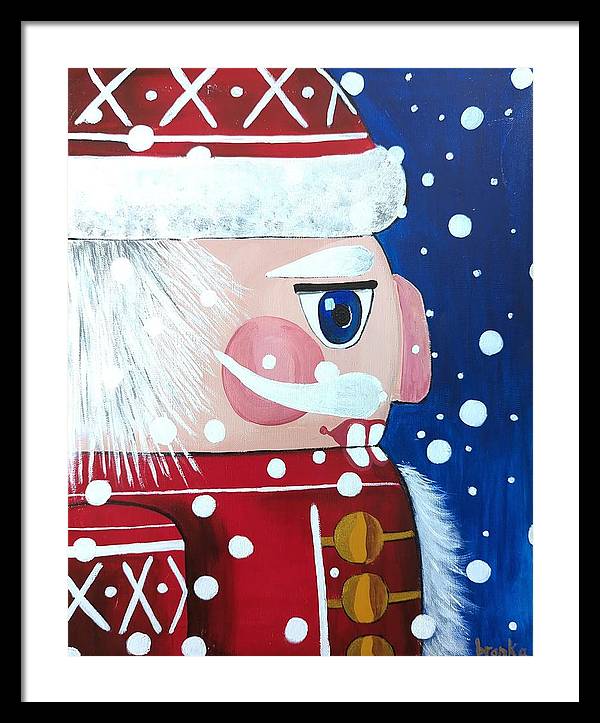 Christmas Nutcracker - Framed Print
