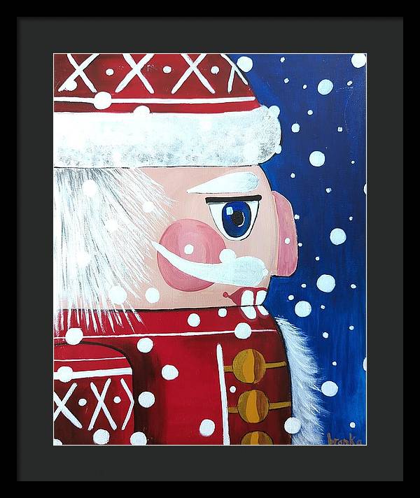 Christmas Nutcracker - Framed Print